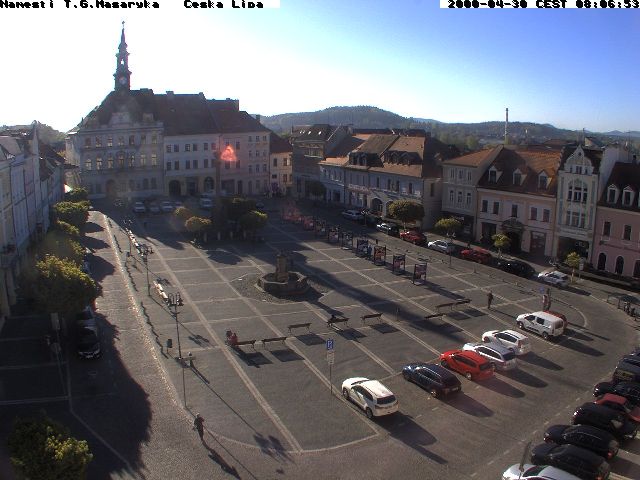 Kamera na żywo - Czeska Lipa