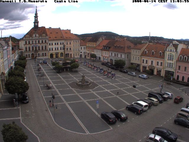 Kamera na żywo - Czeska Lipa