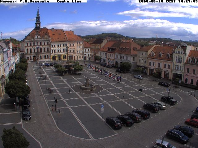 Kamera na żywo - Czeska Lipa