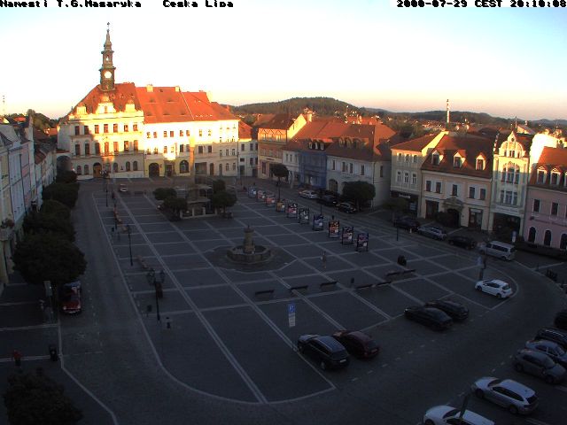 Kamera na żywo - Czeska Lipa