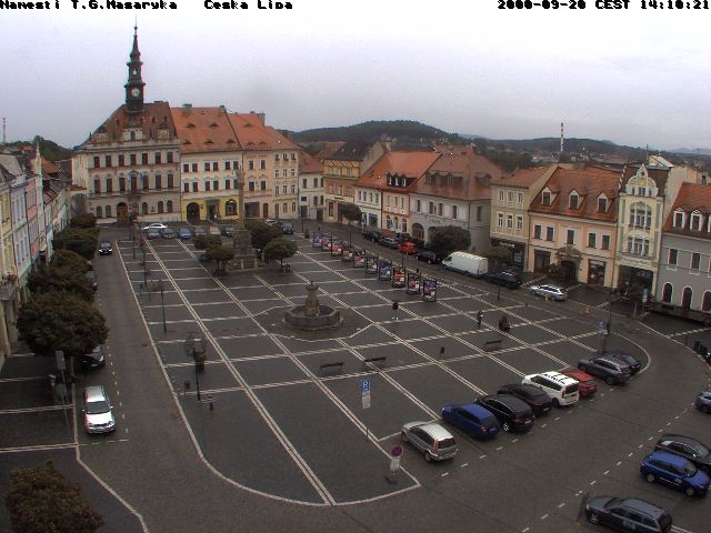 Kamera na żywo - Czeska Lipa
